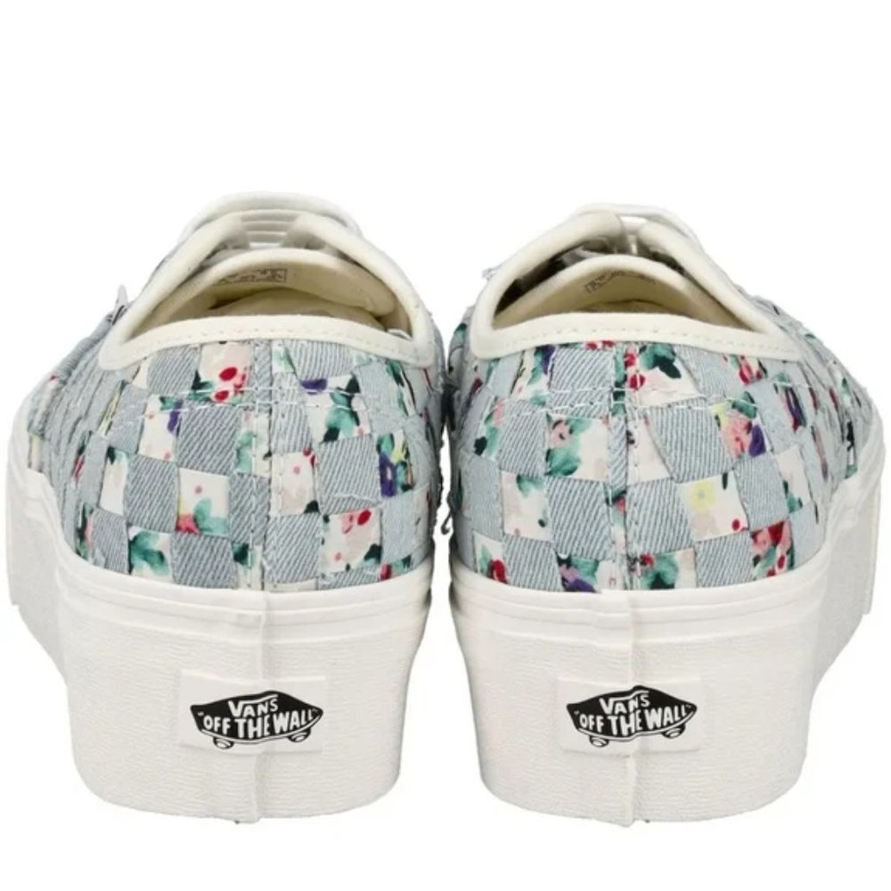 #30S NEW WITH TAGS VANS WOVEN FLORAL MULTI STACKFORM SNEAKERS - Picture 3 of 11